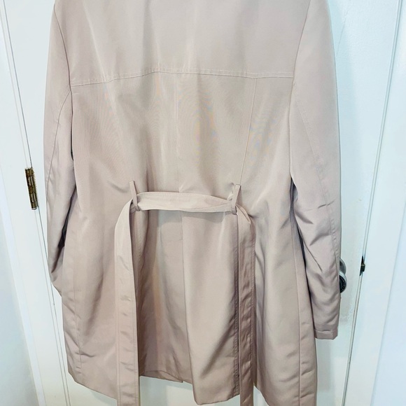 London Fog women's trench coat double-breasted button front tie waterproof sz XL - Picture 12 of 12